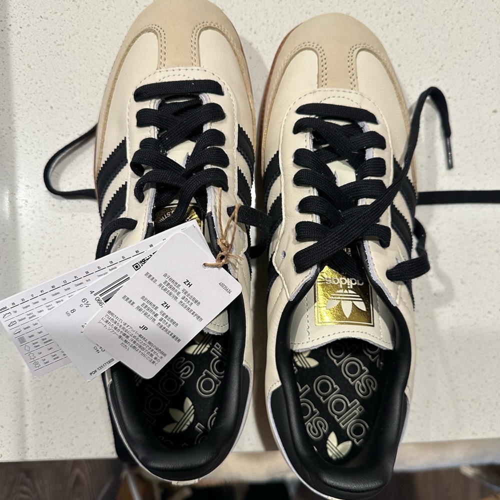 Womens Samba OG 'Cream White Sand Strata' – NEW WITH BOX